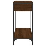 Casa si Gradina - Mobilier - Comode si corpuri - Console - Masa consola, stejar maro, 75x34,5x75 cm, lemn prelucrat - Infinity.ro