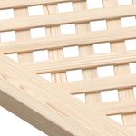Casa si Gradina - Mobilier - Dulapuri si sifoniere - Dulapuri - Usi de dulap cu zabrele 2 buc. 39,5x39,5 cm lemn masiv de pin - Infinity.ro