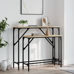 Casa si Gradina - Mobilier - Mese si birouri - Mese living - Masute console, 2 buc., stejar sonoma, lemn compozit - Infinity.ro