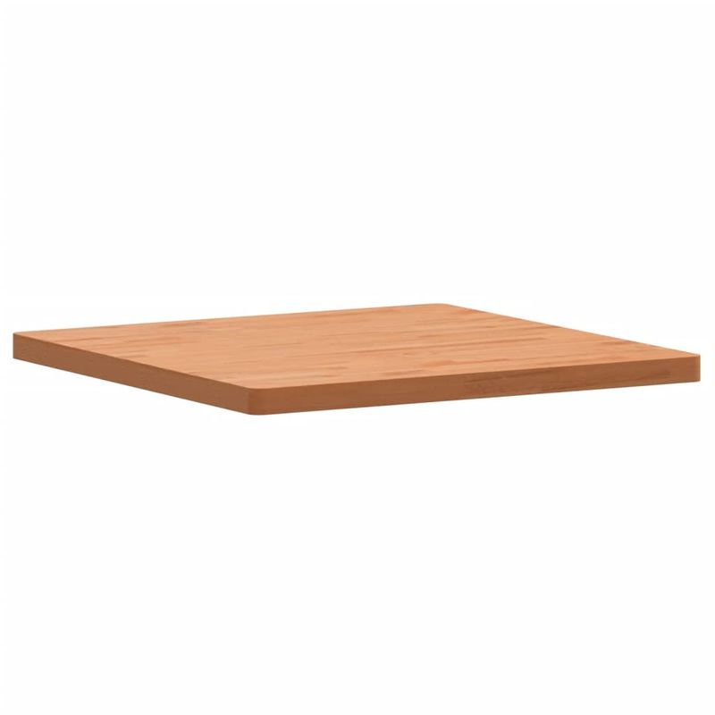 Casa si Gradina - Mobilier - Feronerie si accesorii mobila - Blat de masa patrat, 80x80x4 cm, lemn masiv de fag, maro - Infinity.ro