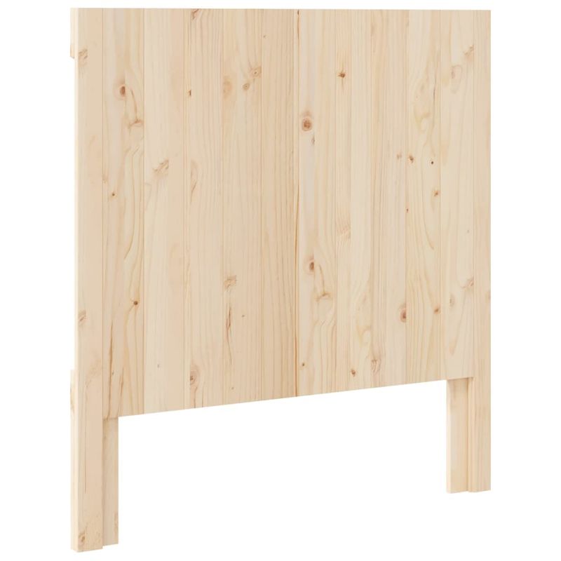 Casa si Gradina - Mobilier - Paturi si accesorii - Accesorii paturi - Tablie de pat, 100x104 cm, lemn masiv de pin, model triunghi - Infinity.ro