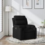 Casa si Gradina - Mobilier - Scaune si fotolii - Fotolii - Fotoliu rabatabil, negru, material textil - Infinity.ro