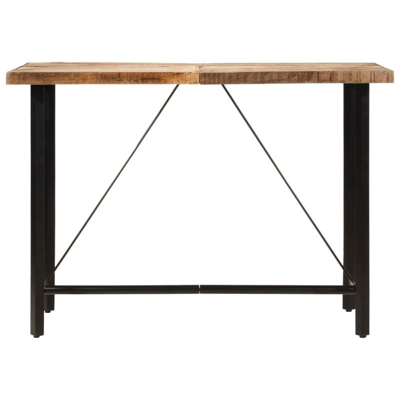 Casa si Gradina - Mobilier - Mese si birouri - Mese bucatarie si dining - Masa de bar, 150x70x107 cm, lemn masiv mango si fier - Infinity.ro