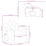 Casa si Gradina - Mobilier - Scaune si fotolii - Fotolii - Fotoliu rabatabil cu masaj, negru, piele ecologica - Infinity.ro