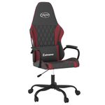 PC, gaming si accesorii - Gaming - Accesorii gaming - Scaune gaming - Scaun de gaming de masaj, negru si rosu vin, piele ecologica - Infinity.ro