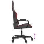 PC, gaming si accesorii - Gaming - Accesorii gaming - Scaune gaming - Scaun de gaming de masaj, negru si rosu vin, piele ecologica - Infinity.ro