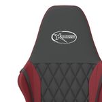 PC, gaming si accesorii - Gaming - Accesorii gaming - Scaune gaming - Scaun de gaming de masaj, negru si rosu vin, piele ecologica - Infinity.ro