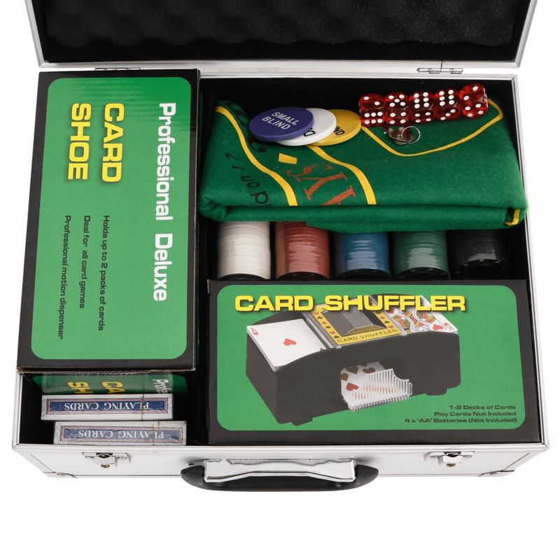 Sport si Outdoor - Alte sporturi - Seturi poker - Set de jetoane de poker 300 buc. 4 g - Infinity.ro