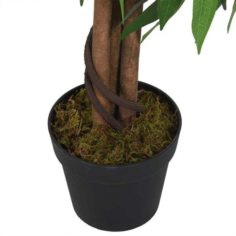 Casa si Gradina - Decoratiuni - Obiecte decorative - Plante artificiale - Arbore de mango artificial 300 de frunze 80 cm verde - Infinity.ro