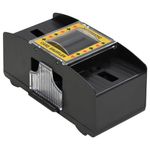 Sport si Outdoor - Alte sporturi - Seturi poker - Aparat automat de amestecat carti, negru, 2 pachete - Infinity.ro