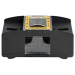 Sport si Outdoor - Alte sporturi - Seturi poker - Aparat automat de amestecat carti, negru, 2 pachete - Infinity.ro