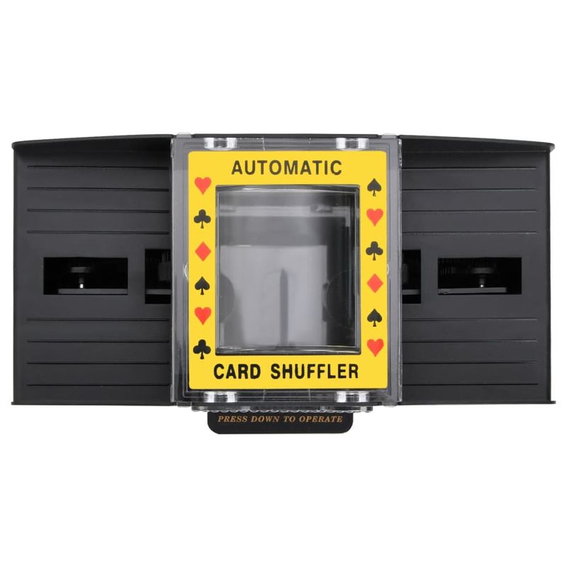 Sport si Outdoor - Alte sporturi - Seturi poker - Aparat automat de amestecat carti, negru, 2 pachete - Infinity.ro