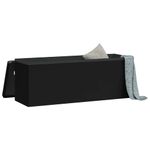Casa si Gradina - Mobilier - Canapele si coltare - Banchete - Banca de depozitare, negru, PVC - Infinity.ro