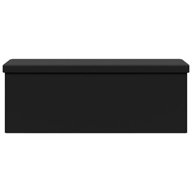 Casa si Gradina - Mobilier - Canapele si coltare - Banchete - Banca de depozitare, negru, PVC - Infinity.ro