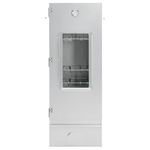 Casa si Gradina - Gradina si terasa - Gratare si accesorii - Gratare de gradina - Afumatoare cuptor/gratar, generator fum rece, otel galvanizat, mărime 44.5x29x110 cm (35x20.5x4.5 cm), model cu fereastră - Infinity.ro