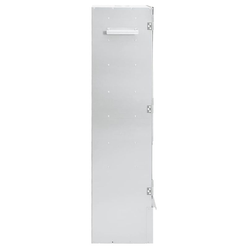 Casa si Gradina - Gradina si terasa - Gratare si accesorii - Gratare de gradina - Afumatoare cuptor/gratar, generator fum rece, otel galvanizat, mărime 44.5x29x110 cm (35x20.5x4.5 cm), model cu fereastră - Infinity.ro