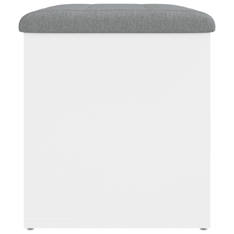 Casa si Gradina - Mobilier - Canapele si coltare - Banchete - Banca de depozitare, alb , 62x42x45 cm, lemn prelucrat - Infinity.ro