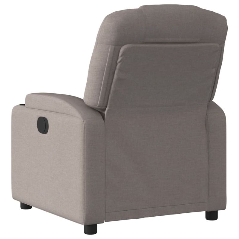 Ingrijire personala si Cosmetice - Sanatate si wellness - Articole wellness - Fotolii de masaj - Fotoliu de masaj rabatabil, gri taupe, material textil - Infinity.ro