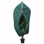 Casa si Gradina - Gradinarit si plante - Unelte gradinarit - Accesorii pentru unelte gradinarit - Protectie de fleece plante cu fermoar 4 buc 70 g/m² 1,55x1,55 m - Infinity.ro