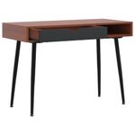 Casa si Gradina - Mobilier - Mese si birouri - Birouri - Birou de computer cu sertar, maro, 110x50x75 cm, lemn prelucrat - Infinity.ro