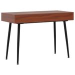 Casa si Gradina - Mobilier - Mese si birouri - Birouri - Birou de computer cu sertar, maro, 110x50x75 cm, lemn prelucrat - Infinity.ro