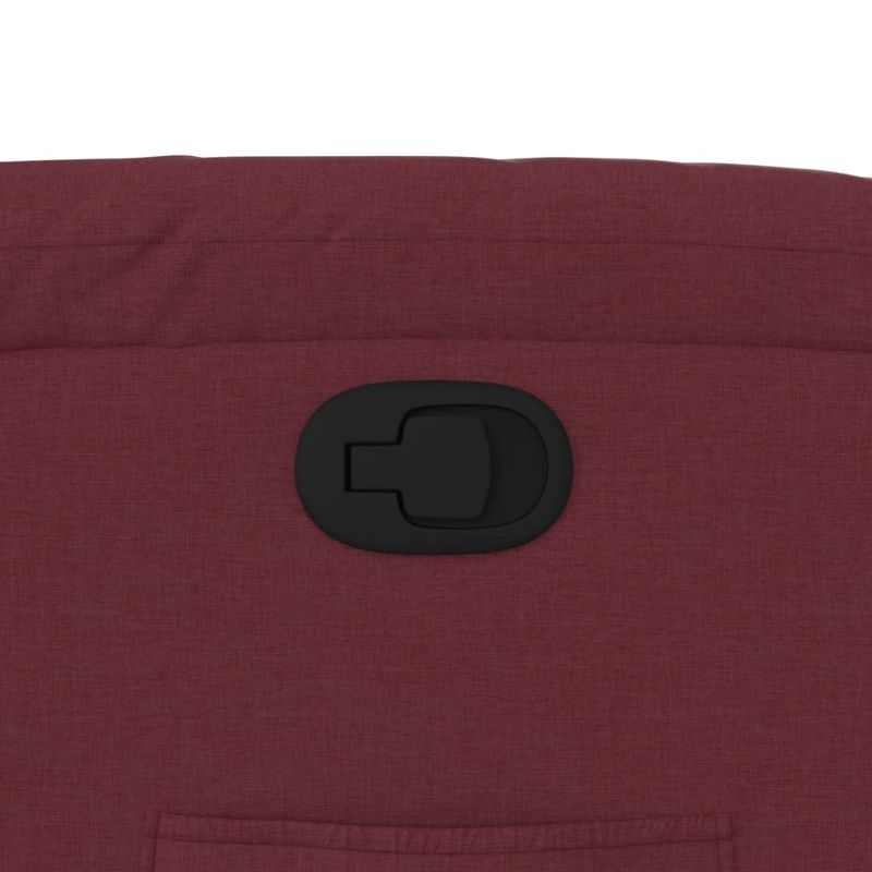 Casa si Gradina - Mobilier - Scaune si fotolii - Fotolii - Fotoliu rabatabil, rosu vin, material textil - Infinity.ro