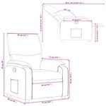 Casa si Gradina - Mobilier - Scaune si fotolii - Fotolii - Fotoliu rabatabil, rosu vin, material textil - Infinity.ro