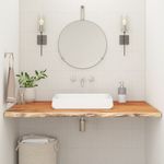 Casa si Gradina - Mobilier - Mobilier baie - Blaturi baie - Blat de baie, 120x60x2,5 cm, dreptunghiular, lemn masiv acacia - Infinity.ro