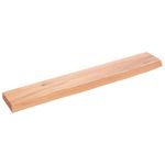 Casa si Gradina - Mobilier - Biblioteci si rafturi - Rafturi - Polita perete maro deschis 60x10x2 cm lemn masiv stejar tratat - Infinity.ro