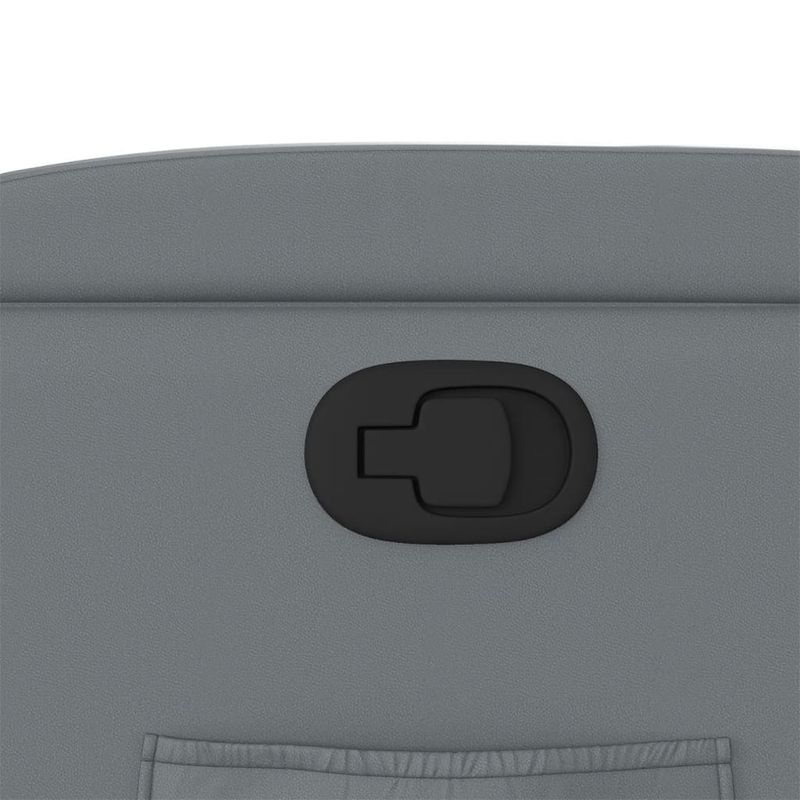 Casa si Gradina - Mobilier - Scaune si fotolii - Fotolii - Fotoliu rabatabil, gri, piele ecologica - Infinity.ro