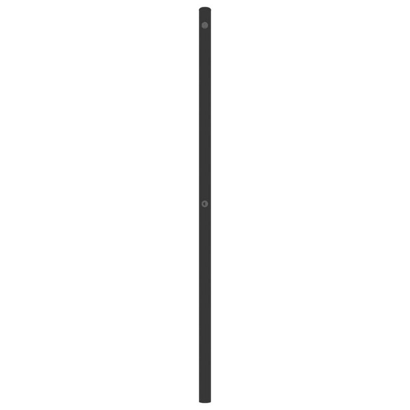 Casa si Gradina - Mobilier - Paturi si accesorii - Accesorii paturi - Tablie de pat metalica, negru, 200 cm - Infinity.ro