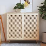 Casa si Gradina - Mobilier - Dulapuri si sifoniere - Dulapuri - Usi dulap design zabrele 2 buc. 59,5x99 cm, lemn masiv de pin - Infinity.ro