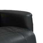 Ingrijire personala si Cosmetice - Sanatate si wellness - Articole wellness - Fotolii de masaj - Fotoliu de masaj rabatabil, cu taburet, negru, piele ecologica - Infinity.ro