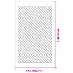 Casa si Gradina - Mobilier - Dulapuri si sifoniere - Dulapuri - Usi dulap design zabrele 2 buc. 59,5x99 cm, lemn masiv de pin - Infinity.ro