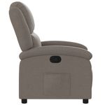 Casa si Gradina - Mobilier - Scaune si fotolii - Fotolii - Fotoliu rabatabil, gri taupe, material textil - Infinity.ro