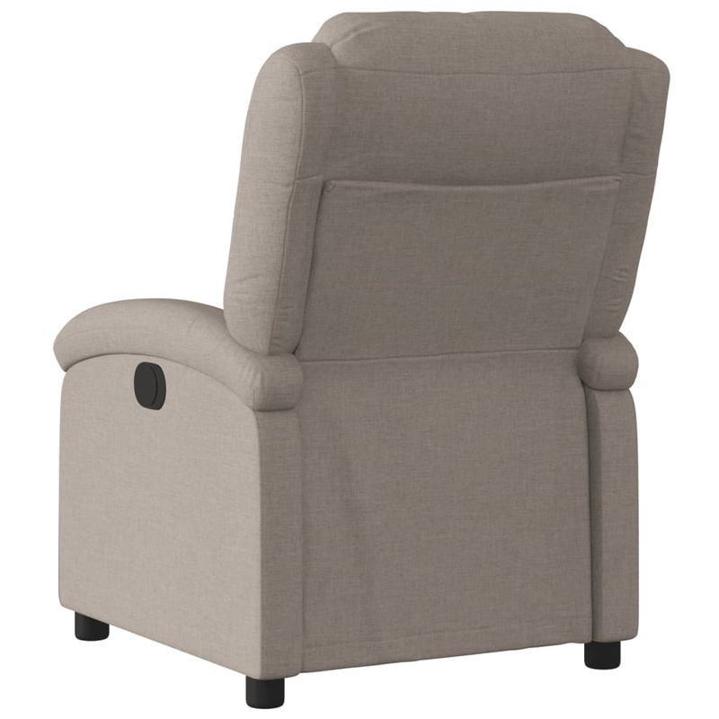 Casa si Gradina - Mobilier - Scaune si fotolii - Fotolii - Fotoliu rabatabil, gri taupe, material textil - Infinity.ro