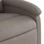 Casa si Gradina - Mobilier - Scaune si fotolii - Fotolii - Fotoliu rabatabil, gri taupe, material textil - Infinity.ro