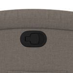 Casa si Gradina - Mobilier - Scaune si fotolii - Fotolii - Fotoliu rabatabil, gri taupe, material textil - Infinity.ro