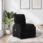 Ingrijire personala si Cosmetice - Sanatate si wellness - Articole wellness - Fotolii de masaj - Fotoliu de masaj rabatabil, negru, material textil - Infinity.ro