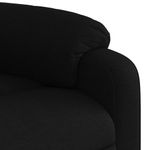 Ingrijire personala si Cosmetice - Sanatate si wellness - Articole wellness - Fotolii de masaj - Fotoliu de masaj rabatabil, negru, material textil - Infinity.ro