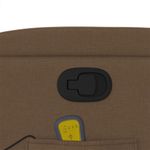 Ingrijire personala si Cosmetice - Sanatate si wellness - Articole wellness - Fotolii de masaj - Fotoliu de masaj rabatabil, maro, material textil - Infinity.ro