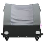Sport si Outdoor - Ciclism - Accesorii pentru biciclete - Remorci biciclete - Remorca pentru biciclete, negru și gri, 45 kg, fier, mărime 133x68x68 cm - Infinity.ro