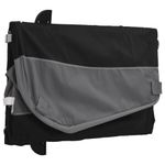 Sport si Outdoor - Ciclism - Accesorii pentru biciclete - Remorci biciclete - Remorca pentru biciclete, negru și gri, 45 kg, fier, mărime 133x68x68 cm - Infinity.ro