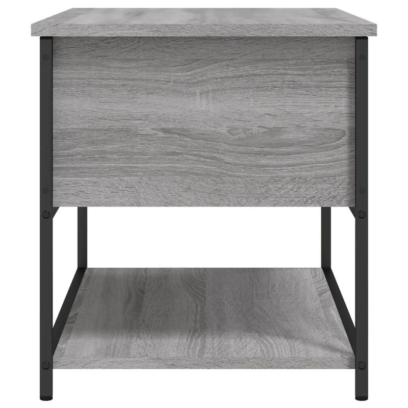 Casa si Gradina - Mobilier - Canapele si coltare - Banchete - Banca de depozitare, gri sonoma, 70x42,5x47 cm, lemn prelucrat - Infinity.ro