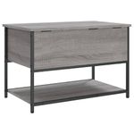 Casa si Gradina - Mobilier - Canapele si coltare - Banchete - Banca de depozitare, gri sonoma, 70x42,5x47 cm, lemn prelucrat - Infinity.ro
