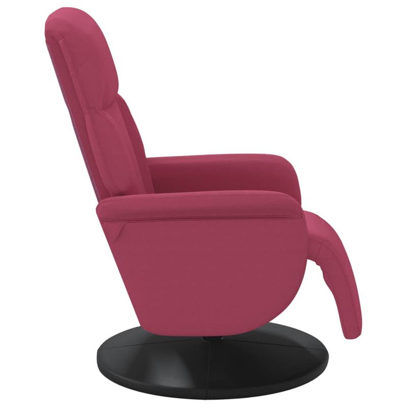 Casa si Gradina - Mobilier - Scaune si fotolii - Fotolii - Fotoliu de relaxare cu taburet, rosu vin, catifea - Infinity.ro