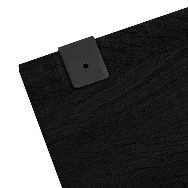 Casa si Gradina - Mobilier - Seturi de mobilier - Seturi baie - Set mobilier de baie, 5 piese, negru, lemn prelucrat - Infinity.ro
