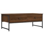Casa si Gradina - Mobilier - Mese si birouri - Masute de cafea - Masuta de cafea, stejar maro, 101x49x39,5 cm, lemn prelucrat - Infinity.ro