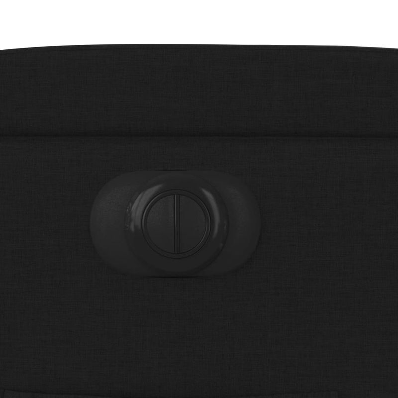 Casa si Gradina - Mobilier - Scaune si fotolii - Fotolii - Fotoliu electric rabatabil cu ridicare, negru, textil - Infinity.ro