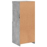 Casa si Gradina - Mobilier - Comode si corpuri - Comode - Servanta cu lumini LED, gri beton, 41x37x100 cm - Infinity.ro